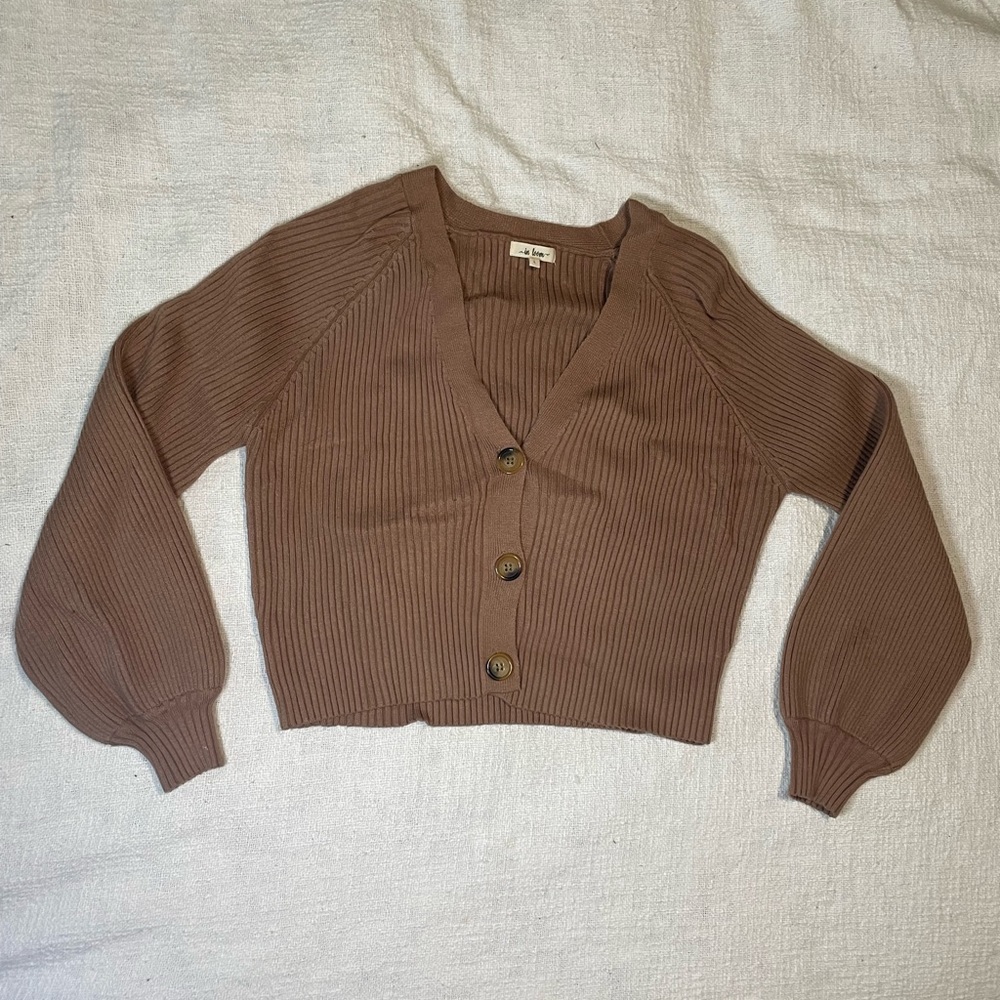 Boutique Button Up Sweater